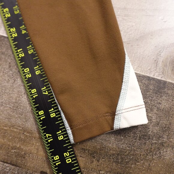 REI Quarter Zip Pullover Women’s Small Brown Cream Outdoor Athletic - Picture 6 of 9